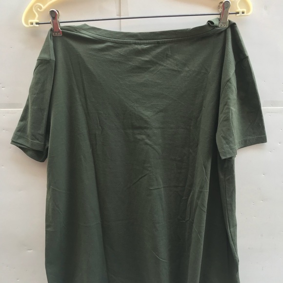 Zara Trafaluc T-Shirt Collection Size M Green - Picture 6 of 6